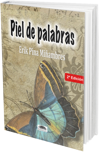 Hardcover Book MockUp-piel de palabras segunda edicion